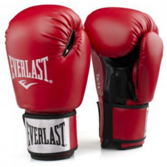 Everlast PU Ergo Foam Bokshandschoen rood 400059